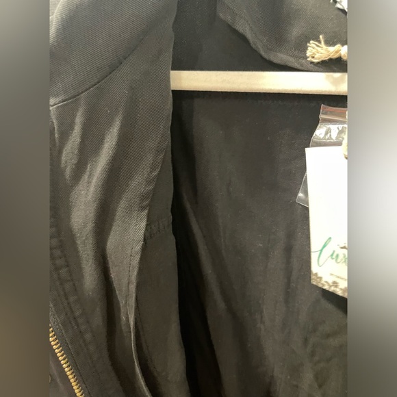 tensel black utility jacket - Picture 7 of 8